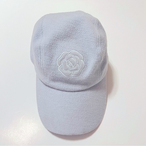 Karl Lagerfeld embroidered terry baseball cap, blue, one size adult - Picture 2 of 14